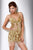 14338 Sequined Illusion Sheath Dress