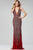 Stunning Sleeveless V-Neck Tulle Mermaid Gown 20736