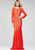 Long Sleeves Lace Bateau Mermaid Gown 39276