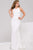 Timeless V-Neck Diamond Cutout Trumpet Gown 39495