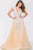 Long Dress With Lace Appliques 40408