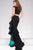 Off-Shoulder Two-Piece Mermaid Gown with Ruffle Skirt Detail 41080