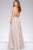 Chiffon Beaded Bodice Prom Dress 41597