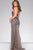 Embellished Long Sleeveless Prom Dress 41606
