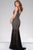 Lace Fitted V Neck Prom Dress 42784