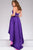 High Low Strapless Sweetheart Neck Dress 45170