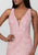 45810 Plunging Neckline Fitted Jersey Dress