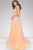 Lace Applique Sleeveless Pageant Dress 45825