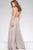 Open Back Chiffon Jumpsuit 458601