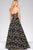 Beaded Waistline Sweetheart Neck Dress 47749