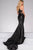 Cut Out Sequined Prom Dress 48334