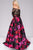 Two-Piece Long sleeve Prom Ballgown 48690
