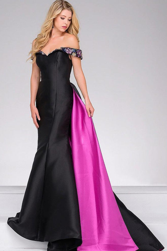 Off the Shoulder Long Dress 48747