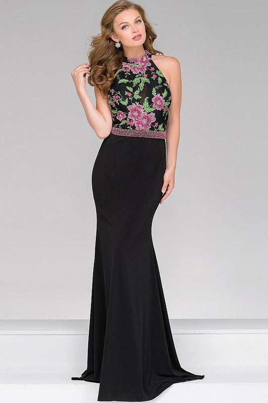 Fitted Backless Prom Dress 48960