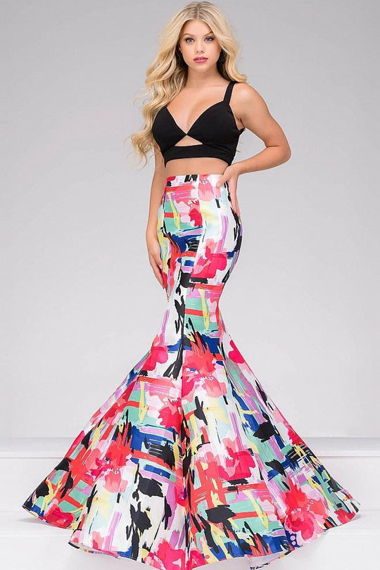 Two-Piece Mermaid Prom Dress 49328