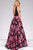V-Neck Prom Ballgown 49911