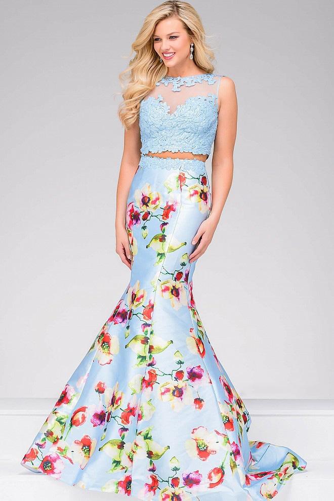 Two Piece Mermaid Dress 49989