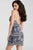 52289 Beaded Plunging Sheath Cocktail Dress