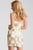 53105 Sleeveless V Neck Sequined Cocktail Dress