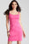 54690 Sleeveless Scoop Neck Sheath Dress