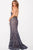 58497 Lace Halter Sheath Dress
