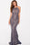 58497 Lace Halter Sheath Dress