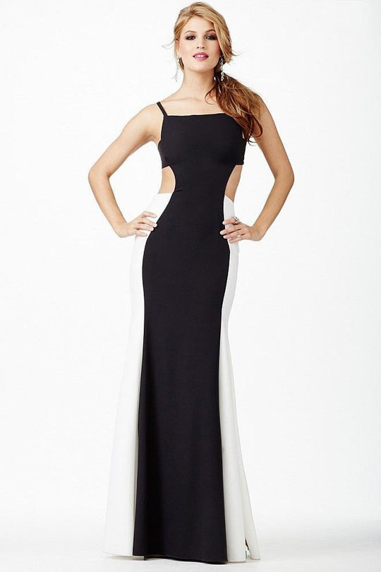 Open Back Fitted Dress JVN31458