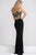 Sheer Neckline Two Piece Dress JVN33748