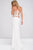 Fitted Sleeveless High Slit Prom Dress JVN37010