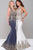 Halter Neck Open Back Jersey Dress JVN41761