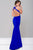 Fitted Open Back Dress JVN41874