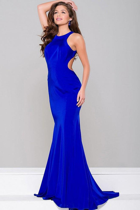 Fitted Open Back Dress JVN41874