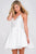Gorgeous V-Neck A-Line Satin Cocktail Dress JVN47315