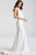 JVN50333 Deep V-Neck Mermaid Dress