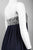 JS Collections - Embellished Empire Dress 862931 in Blue
