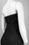 JS Collection - 863987 Strapless Tiered Ruffle Mermaid Gown in Black