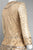 JS Collections - Sequined Jewel Neck Dress 864220 in Gold