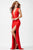 Plunging Neckline Prom Dress JVN22575