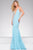 Fitted Beaded Jersey Prom Dress JVN27108