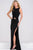 Fitted High Slit Long Prom Dress JVN3062