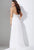 Halter Neck Open Back Lace Bodice Prom Dress JVN33922
