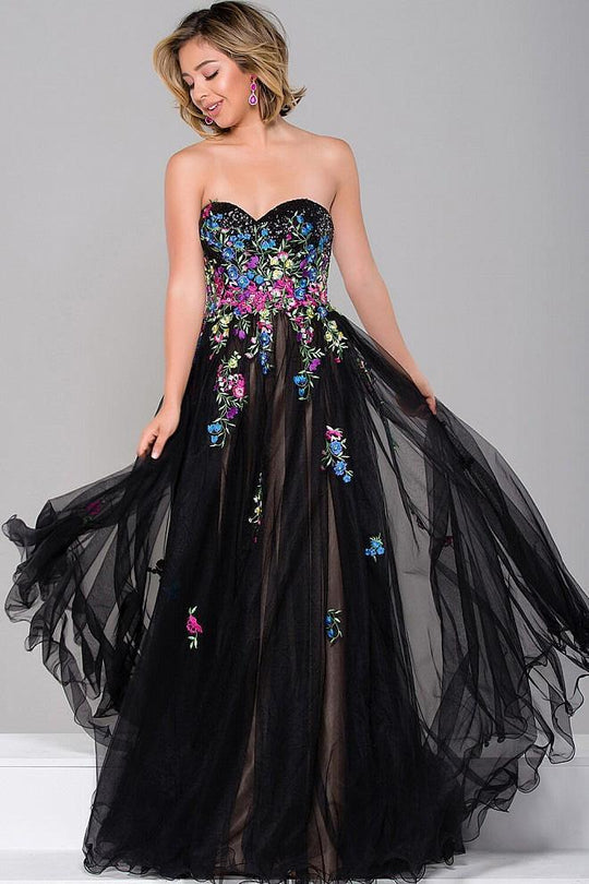 Strapless Prom Ball Gown JVN41428