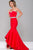 Strapless High Low Dress JVN41956
