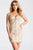 JVN53184 Beaded Sweetheart Sheath Dress