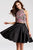 JVN54474 Two Piece Embellished A-line Dress