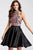 JVN54474 Two Piece Embellished A-line Dress