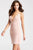 Jovani Sleeveless Plunging V-Neck Cocktail Dress JVN57292 - 1 pc Black In Size 2 Available In Pink