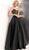 Jovani - JVN62510 Beaded Sweetheart Ballgown With Side Pockets In Black and Nude