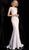 Jovani - JVN67090 Sleeveless Bateau Mermaid Dress With Train In Pink