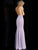 Jovani - Plunging Halter Backless Gown JVN67271 In Purple